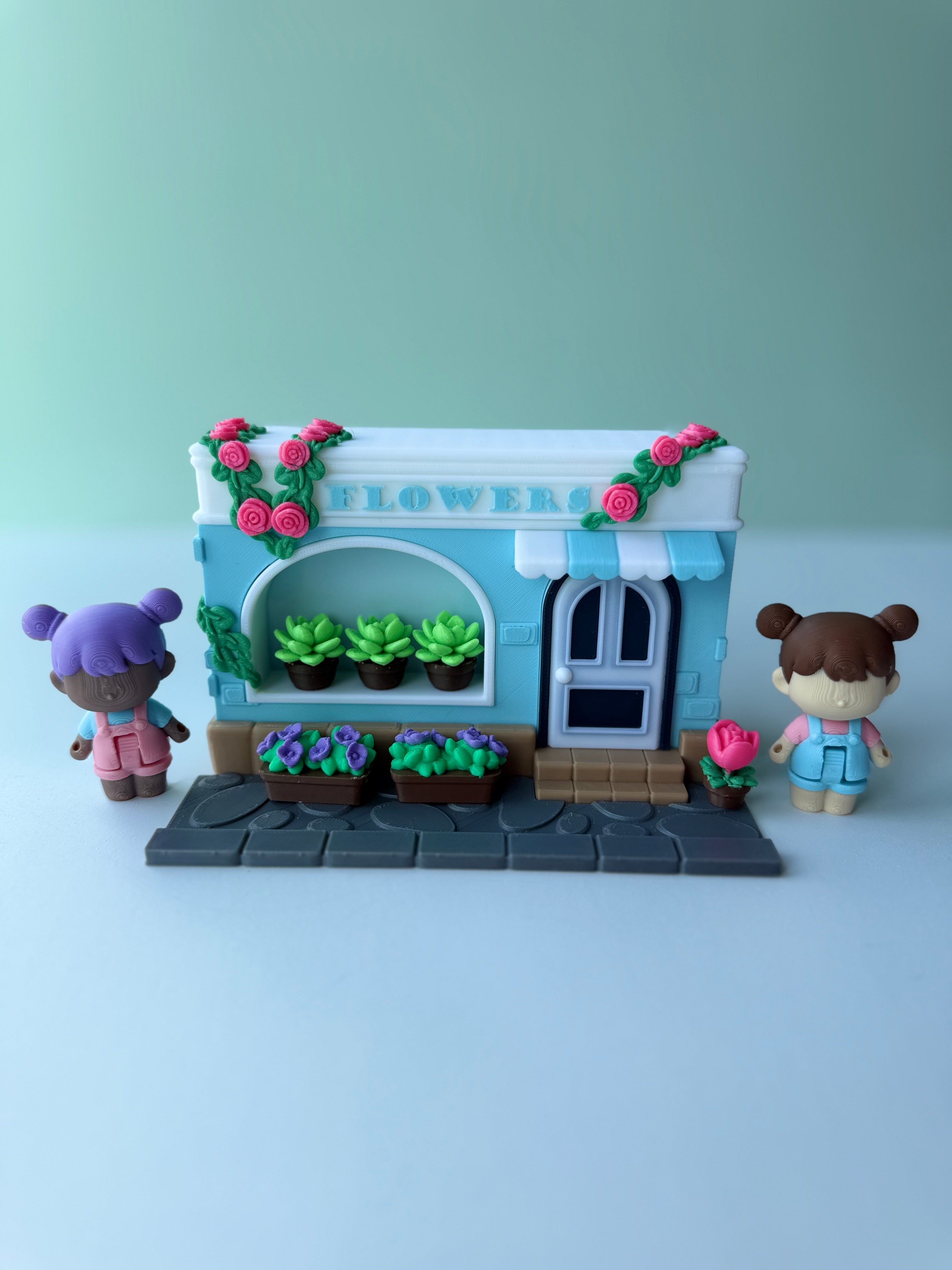 Mini Village #2 Flower Shop