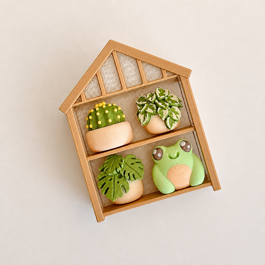 Mini Greenhouse plants clicker
