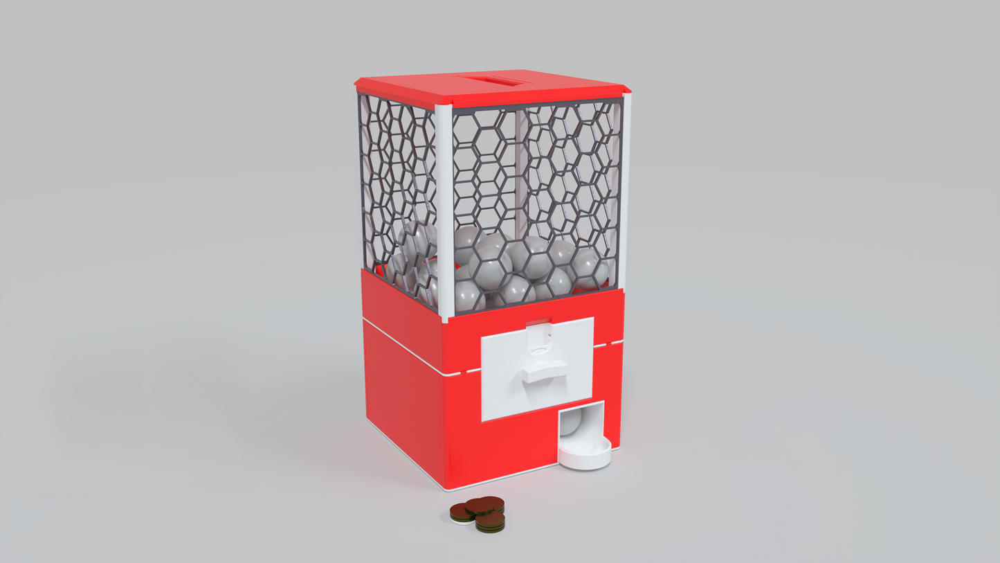 GachaPop Vending Machine + 50capsules