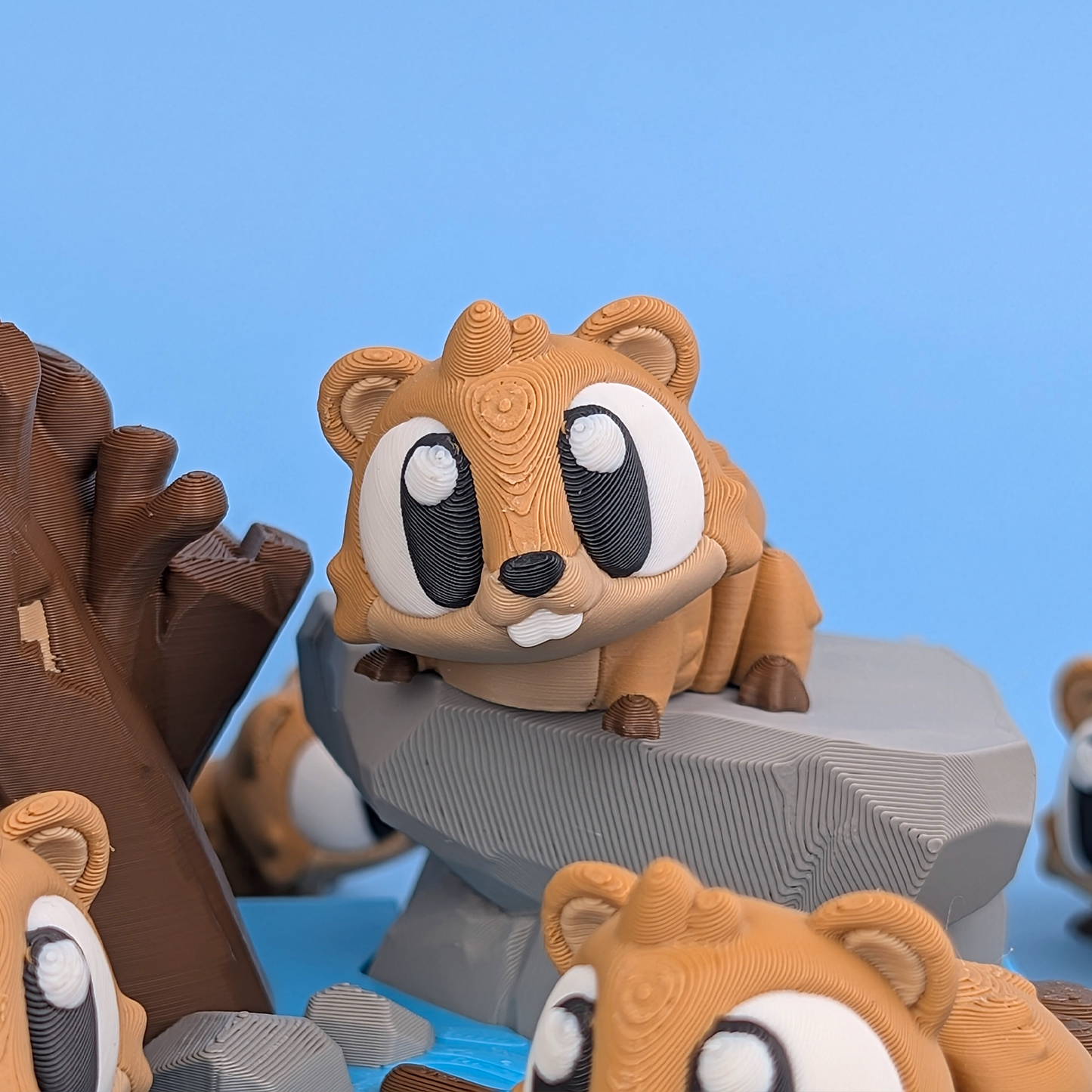 Beaver & River But Playset