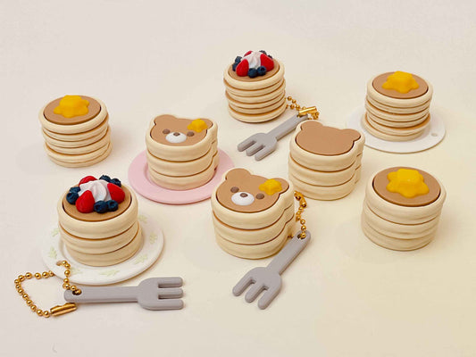 Pancake Clicker with a fork