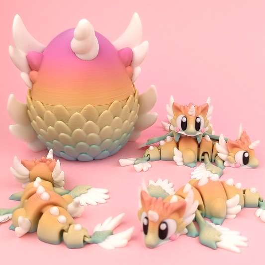Celestial Mini Dragon & Egg
