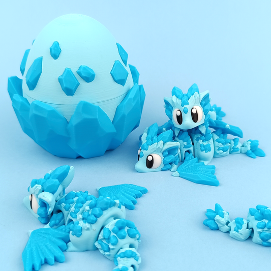 Cristal Mini Dragon & Egg