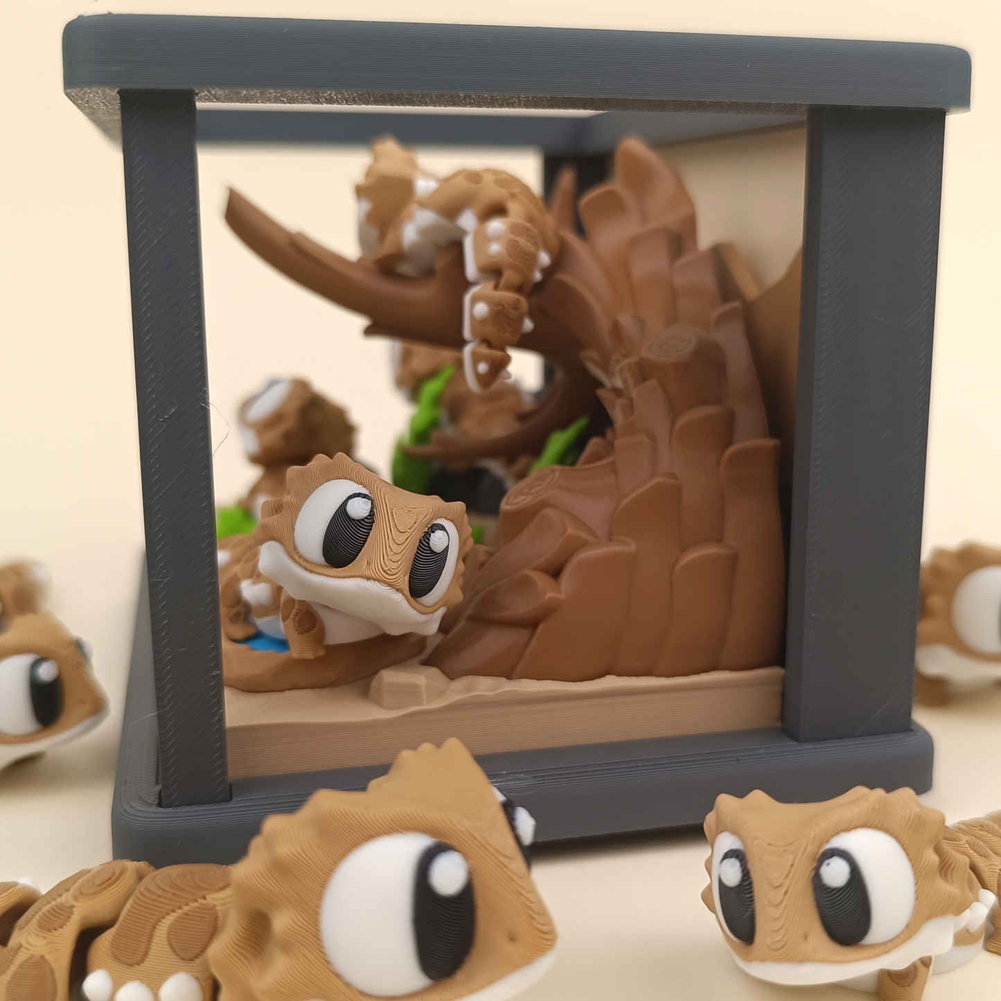 Bearded Dragon Reptile enclosure Playset