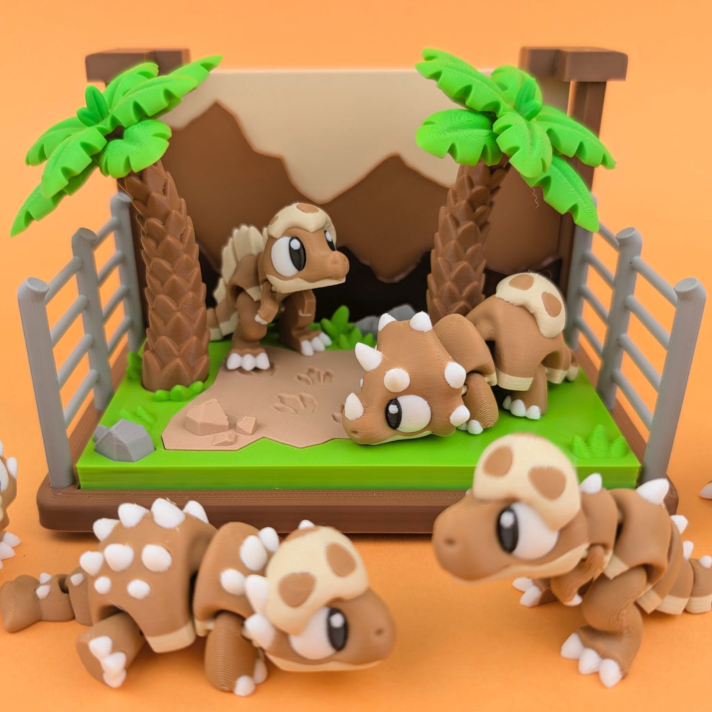 Mini Jurassic World Playset