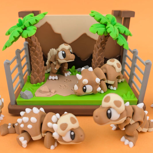 Mini Jurassic World Playset
