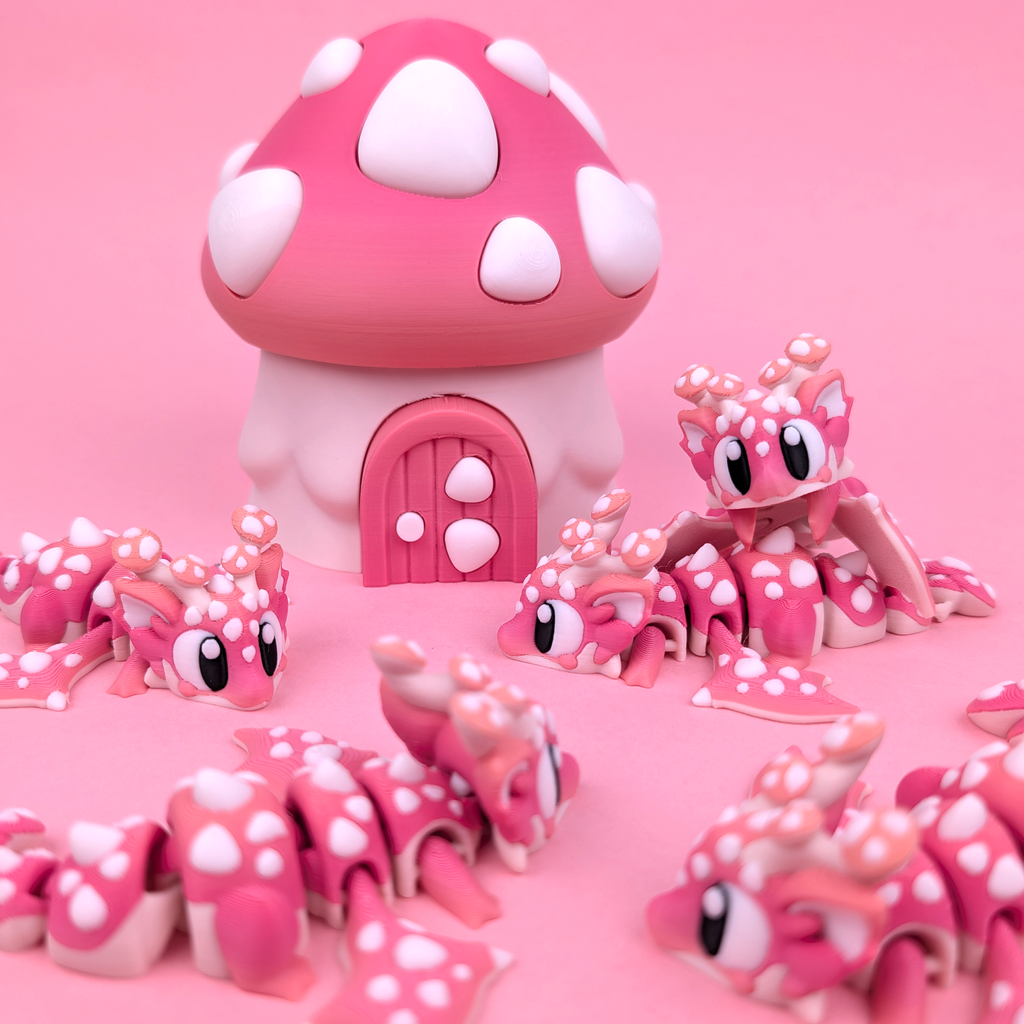 Mushroom Mini Dragon & Egg