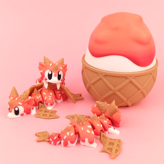 Ice Cream Mini Dragon & Egg