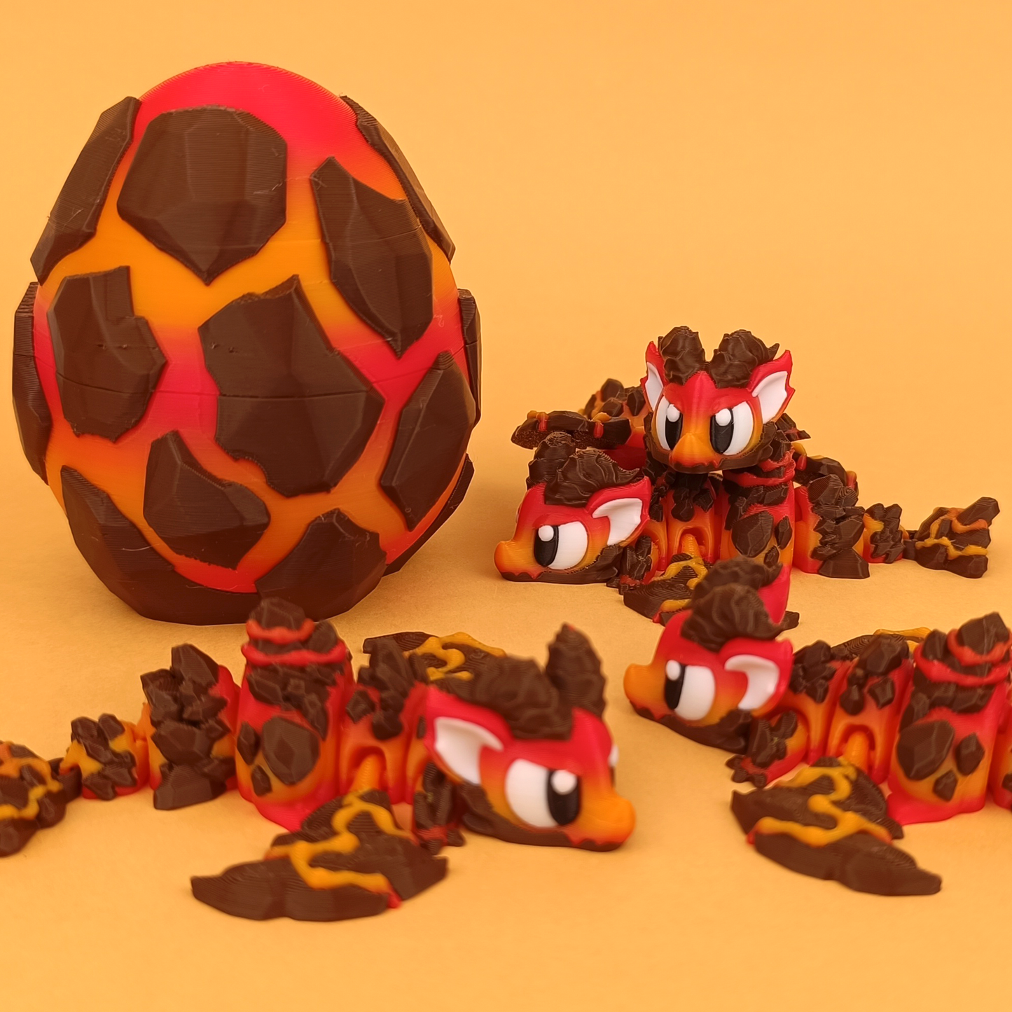 Lava Mini Dragon & Egg