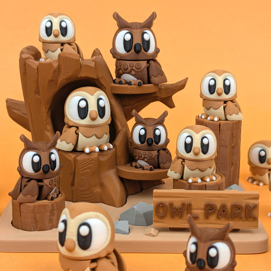 Owl Park Playset