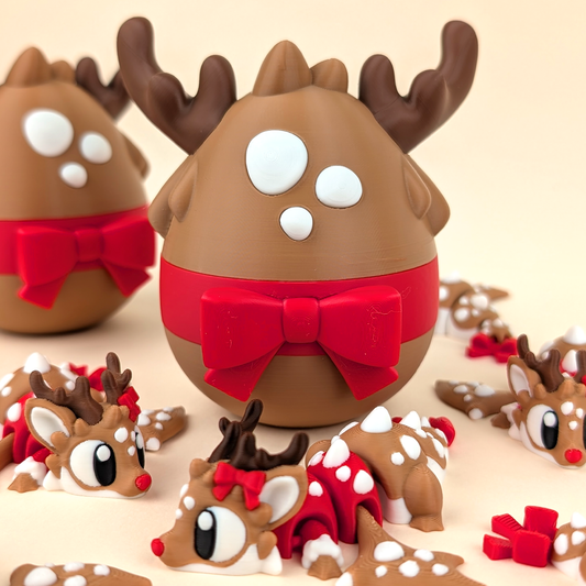Reindeer Mini Dragon & Egg