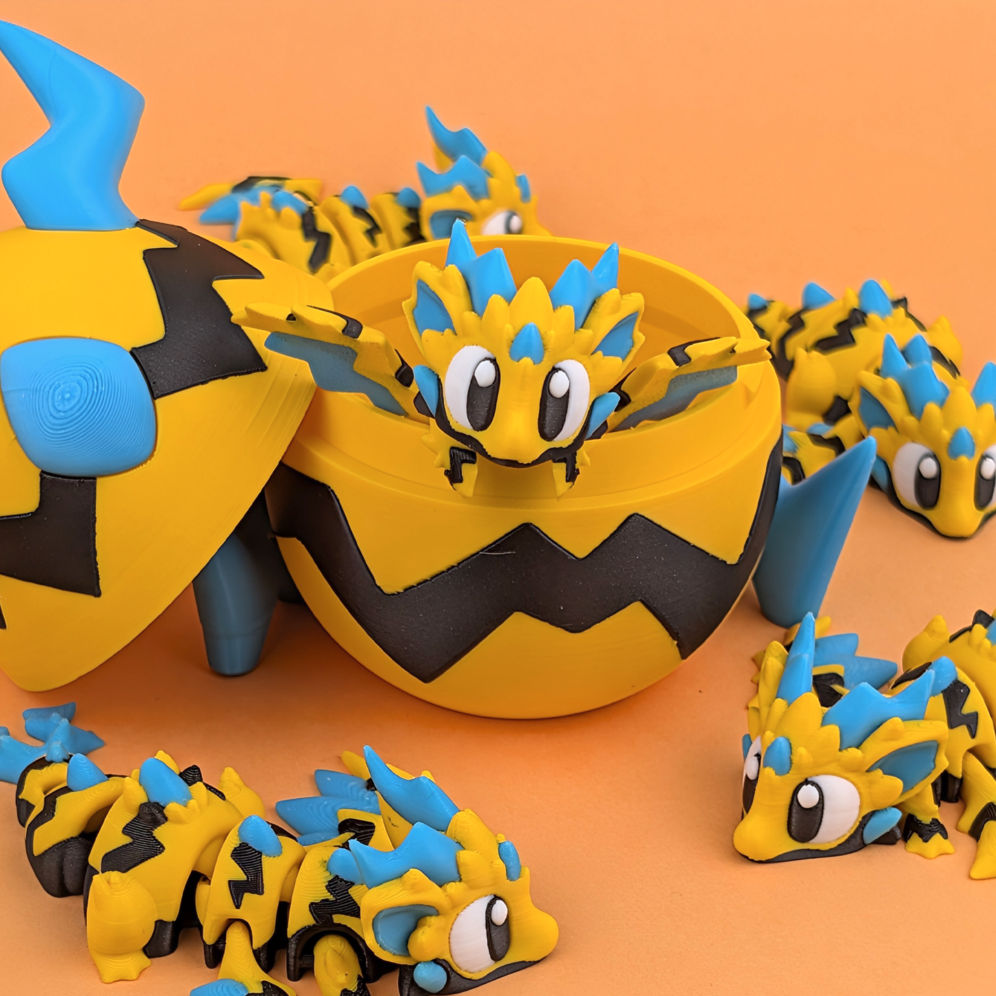 Wild Voltage Mini Dragon & Egg