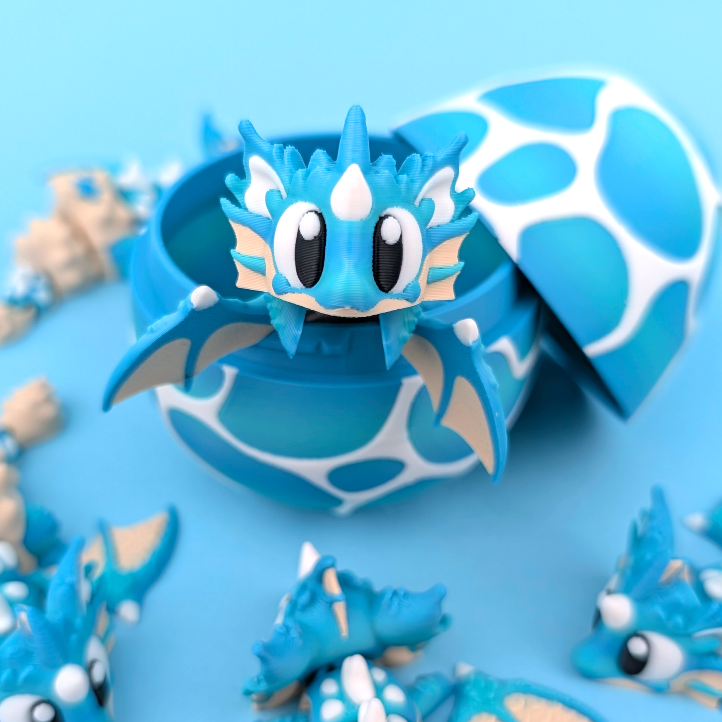 Sea Shell Mini Dragon & Egg